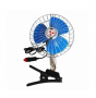 Вентилатор за автомобили, бусове, каравани, с щипка, 15см, 6 инча, 12V, 24V, син, снимка 2