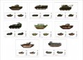 Чисти блокове Танкове Амфибии от Втората световна война 2020 от Тонго, снимка 1