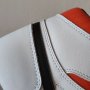Nike Air Jordan 1 High Electro Orange White Нови Оригинални Обувки Размер 42 Номер Мъжки Кецове, снимка 8