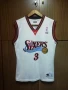PHILADELPHIA SIXERS IVERSON CHAMPION NBA ОРИГИНАЛЕН ПОТНИК РАЗМЕР М , снимка 2