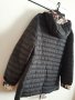 Ново дамско яке с две лица,черно и пъстро, снимка 4