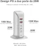зарядно за мобилен телефон WUKUR 5-портово USB C зарядно устройство, 55W, снимка 5