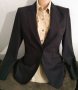 Кафяво елегантно сако NEXT+бежова риза, снимка 1 - Сака - 38321694
