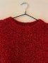 H&M Червен пуловер XS размер с нишки❤️❤️❤️❤️❤️ , снимка 4