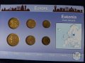 Естония - Комплектен сет от 6 монети, снимка 2