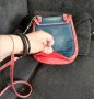 Маркови мини чанти от кожа и текстил с магнитно закопчаване , снимка 4