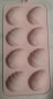 8 средни яйца яйце силиконов молд форма калъп фондан шоколад гипс бонбони декор, снимка 1 - Форми - 39643131
