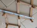 Ретро дървена закачалка , снимка 4