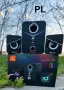 Тонколони Kisonli U-3100, AUX, 3W+2x2W, Black - 22223 - Гаранция 24 месеца , снимка 3