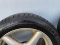 Лети джанти 17 5х110, Алфа Ромео 159, зимни гуми 225/50/17, снимка 6