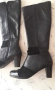 Дамски ботуши ест.кожа и велур, снимка 2