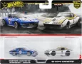 Hot Wheels Premium 2 Pack - Corvette Stingray Coupe and Copo, снимка 1