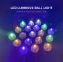 30 бр. LED балонни лампи,мини кръгли LED топки,за бар,коледна,сватбена украса и др., снимка 1