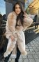 Луксозни дамски палта от естествен косъм и кашмир, снимка 1 - Палта, манта - 39542109