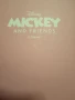 Комплект тефтер на Мини Маус с диамантени камъни на корицата., снимка 5