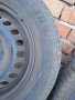 Зимни гуми Semperit 185/65R14 със стоманени джанти, снимка 5