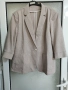 Лятно бежево сако с къс ръкав, снимка 1