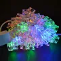 5404 Многоцветни коледни лампички Кубчета, 28 LED, 280 см, снимка 4