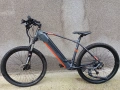 27.5 цола електрически алуминиев велосипед с 21 скорости усилени капли амортисьори предни като нов , снимка 1