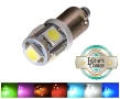 2 бр. Габаритни крушки BA9S 5 SMD Автомобилна LED вътрешна лампа крушка за номер за вратата плафон , снимка 17