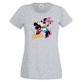 Дамска тениска Mickey & Minnie ,Мини Маус,Микки Маус.Подарък,Изненада,, снимка 3