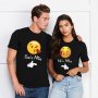 Тениски за влюбени двойки - Подарък за Свети Валентин, снимка 4