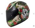 Каска MT Thunder Battle/Butterfly/Skull & Roses мото мотор пистов, снимка 4