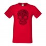 Мъжка тениска Bicycle Skull,Скелет,Изненада,Подарък,Празник , снимка 3