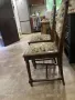 Комплект 2бр старинни столове за трапезария -Дъб, снимка 3