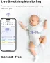 BOOPOO Smart Baby Monitor 2K, нощно виждане,откриване на плач,2.4/5GHz, снимка 1