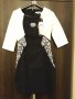 Маркова рокля POP ELITE , Италия , чисто нова с етикета, №38 , с орнаменти , камъни , апликации , снимка 2