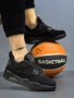 Мъжки Air Jordan 4 Retro Black, снимка 2