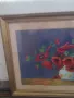 ГОЛЯМА СТАРА КАРТИНА МАКОВЕ, снимка 2
