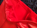 Червена стилна рокля, снимка 5