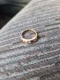 Красив дамски пръстен позлатен , снимка 1 - Пръстени - 43213299