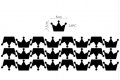 24 бр малка корона коронки лепенки за стена и декор , снимка 2
