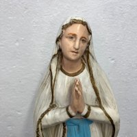 Голяма статуя на Дева Мария / Мадона Дева Мария. №4934, снимка 2 - Антикварни и старинни предмети - 43815156