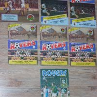 Блякбърн Роувърс оригинални стари футболни програми от 1982, 1985, 1986, 1987 г., снимка 1 - Фен артикули - 28474830
