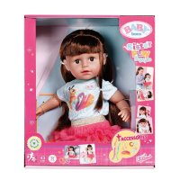 BABY Born - Кукла с кестенява коса и аксесоари Sister Style&Play, 43 см Zapf Creation 833025, снимка 1 - Кукли - 42975874
