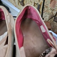 Adidas балеринки, червени мокасини естествена кожа , снимка 5 - Дамски ежедневни обувки - 38242334