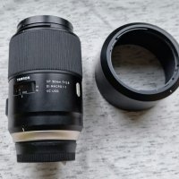 Tamron SP 90 f/2.8 Di VC USD Macro (F017) за Nikon F, снимка 1 - Обективи и филтри - 43135854