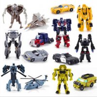 🤖 Bumblebee Transformers коли-роботи с преобразуване - Трансформърс, снимка 9 - Коли, камиони, мотори, писти - 28029451