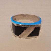 Сребърни мъжки пръстени , снимка 4 - Пръстени - 43154944