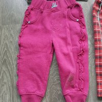 Ватирани клинчета и блузи 74-80см, снимка 7 - Панталони и долнища за бебе - 38479170
