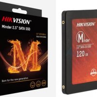 Hikvision HS-SSD-Minder(S) 2.5" Sata III 120GB Solid-State Drive 3D NAND TLC Технология SATA 3 6Gb/s, снимка 1 - Твърди дискове - 32705843