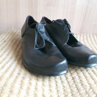черни обувки EVERYBODY от естествена кожа №40, снимка 4 - Дамски ежедневни обувки - 28632741
