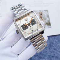 Мъжки часовник TAG Heuer Monaco Calibre 11 с кварцов механизъм, снимка 2 - Мъжки - 38849489