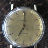 Ретро Автоматичен мъжки часовник Eterna-Matic 2000 Centenaire 71 за ремонт/части, снимка 2 - Мъжки - 43486879