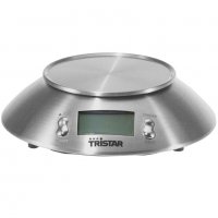 Tristar кухненска везна 5 кг с измервателна купа 4, снимка 3 - Електронни везни - 38429953