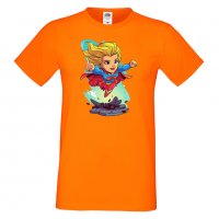 Мъжка тениска DC Super Girl Star Wars Игра,Изненада,Подарък,Геймър, , снимка 18 - Тениски - 36808460